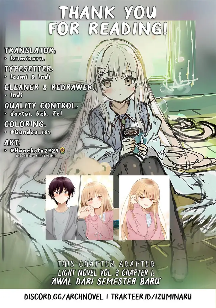 image-komik-otonari-no-tenshi-sama-ni-itsunomanika-dame-ningen-ni-sareteita-ken-chapter-23.1-13/14