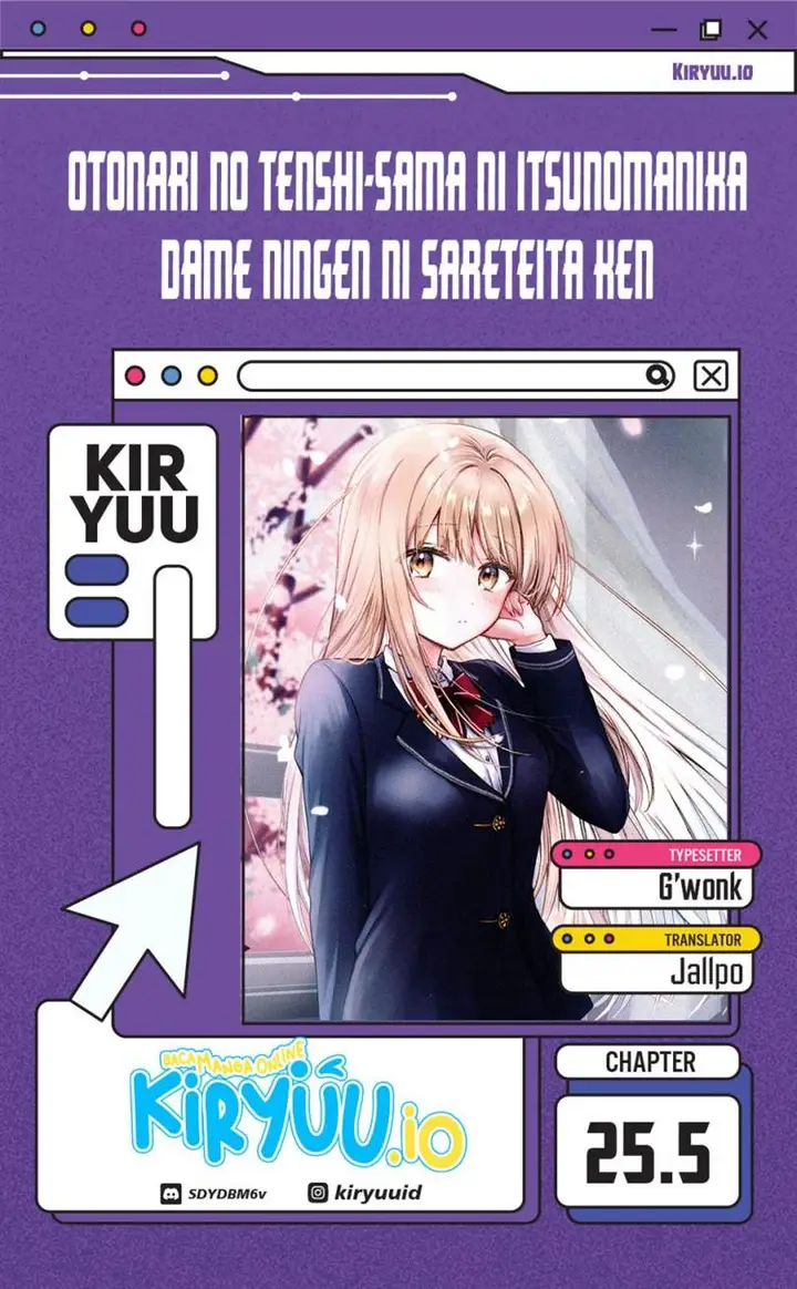 image-komik-otonari-no-tenshi-sama-ni-itsunomanika-dame-ningen-ni-sareteita-ken-chapter-25.5-0/21