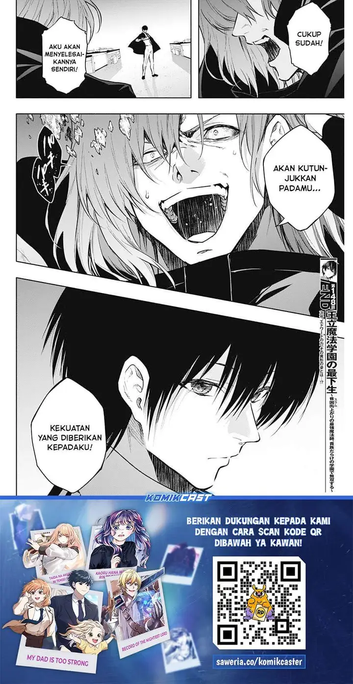image-komik-ouritsu-mahou-gakuen-no-saikasei-slum-agari-no-saikyou-mahoushi-kizoku-darake-no-gakuen-de-musou-suru-chapter-148-17/18
