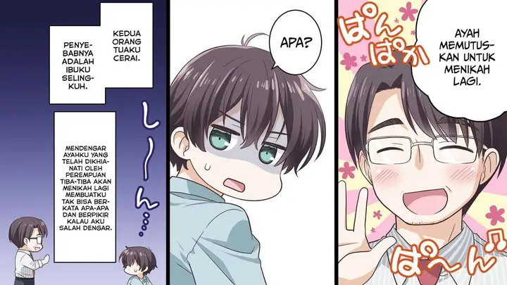 image-komik-oya-ga-saikon-shite-imouto-ga-dekiru-to-omotte-itara-gakkou-de-furyou-to-uwasa-sarete-iru-gyaru-datta-chapter-1-2/6