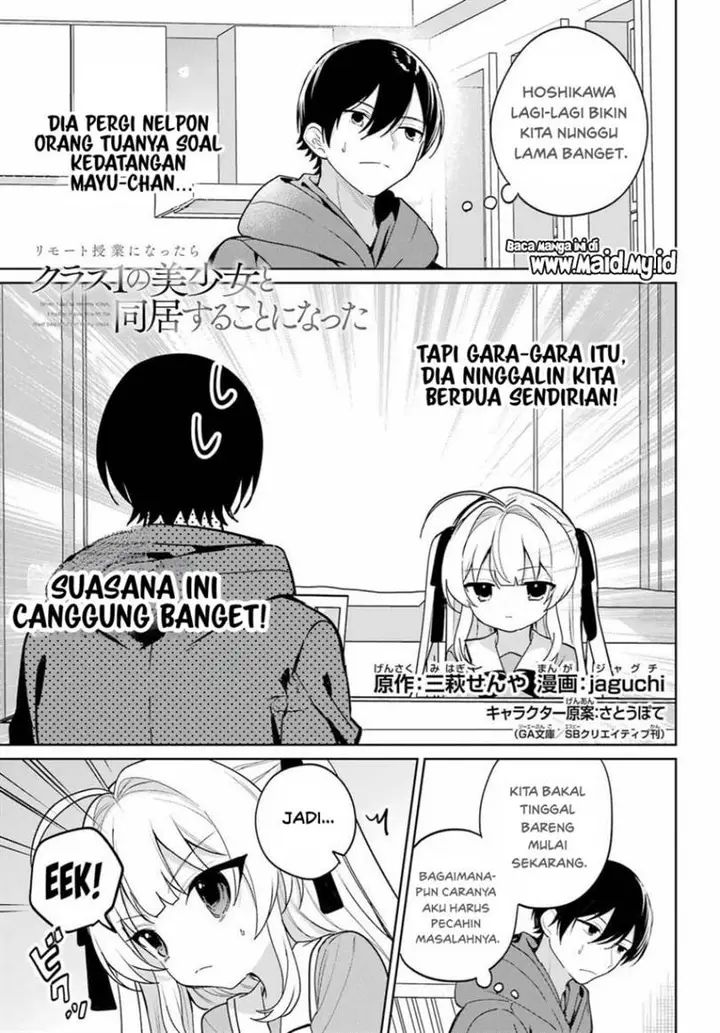 image-komik-remote-jugyou-ni-nattara-class-1-no-bishoujo-to-doukyo-suru-koto-ni-natta-chapter-15-2/37