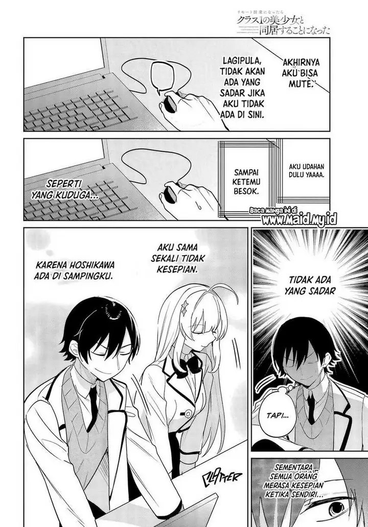 image-komik-remote-jugyou-ni-nattara-class-1-no-bishoujo-to-doukyo-suru-koto-ni-natta-chapter-5-19/33