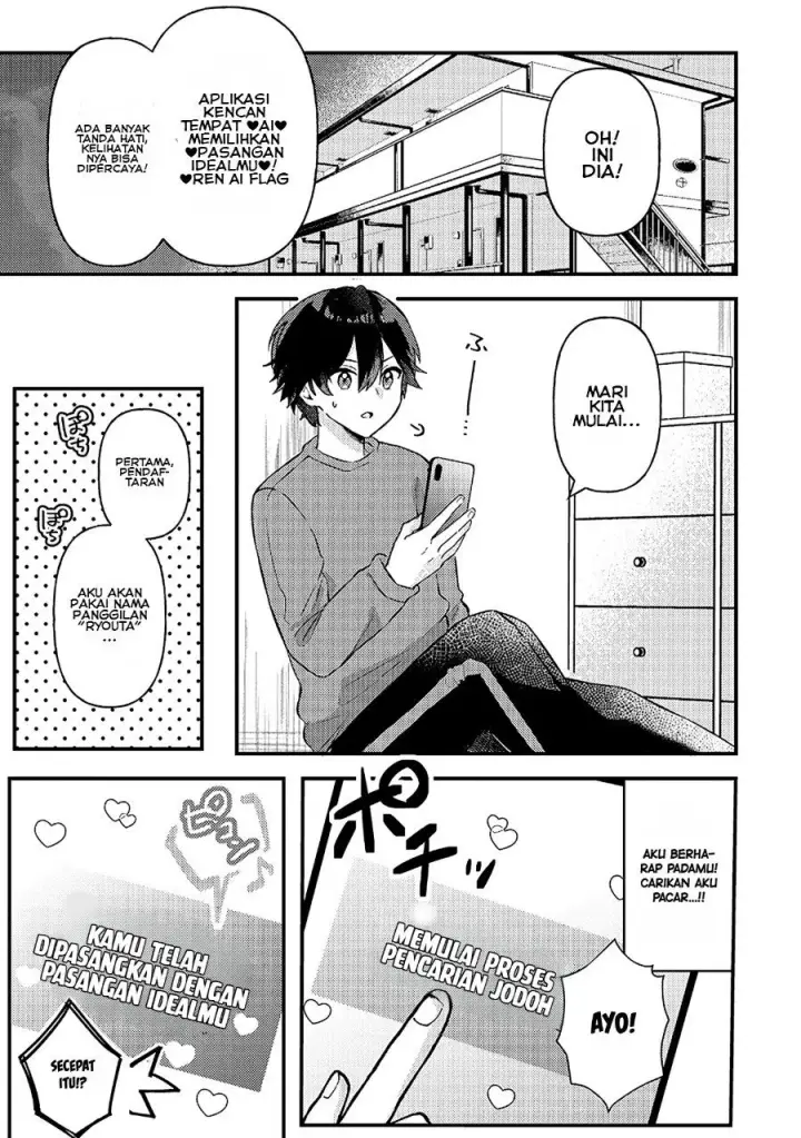 image-komik-ren-ai-flag-ai-ga-risou-no-koibito-o-erande-kureru-matching-app-o-tsukattara-isekai-no-yuusha-to-matching-shita-chapter-1-7/30