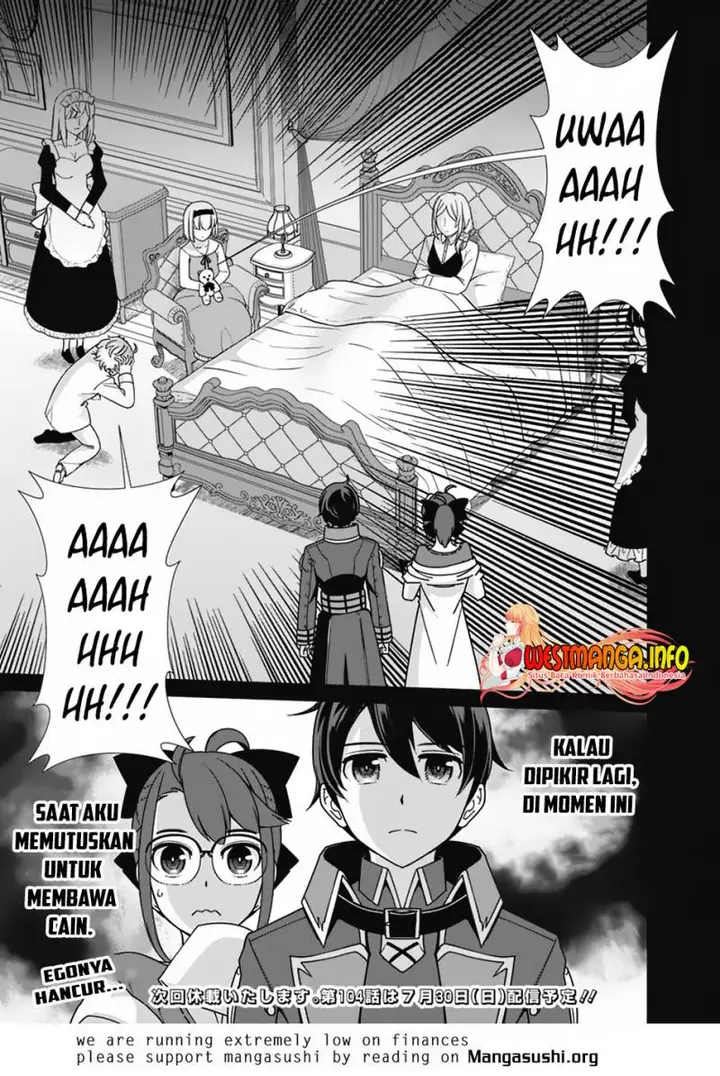image-komik-rettou-me-no-tensei-majutsushi-shiitage-rareta-moto-yuusha-wa-mirai-no-sekai-o-yoyuu-de-ikinuku-chapter-103-21/23