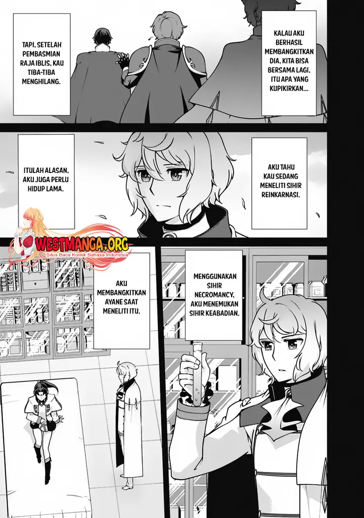 image-komik-rettou-me-no-tensei-majutsushi-shiitage-rareta-moto-yuusha-wa-mirai-no-sekai-o-yoyuu-de-ikinuku-chapter-110-3/20