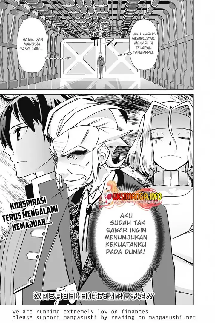 image-komik-rettou-me-no-tensei-majutsushi-shiitage-rareta-moto-yuusha-wa-mirai-no-sekai-o-yoyuu-de-ikinuku-chapter-75-21/24