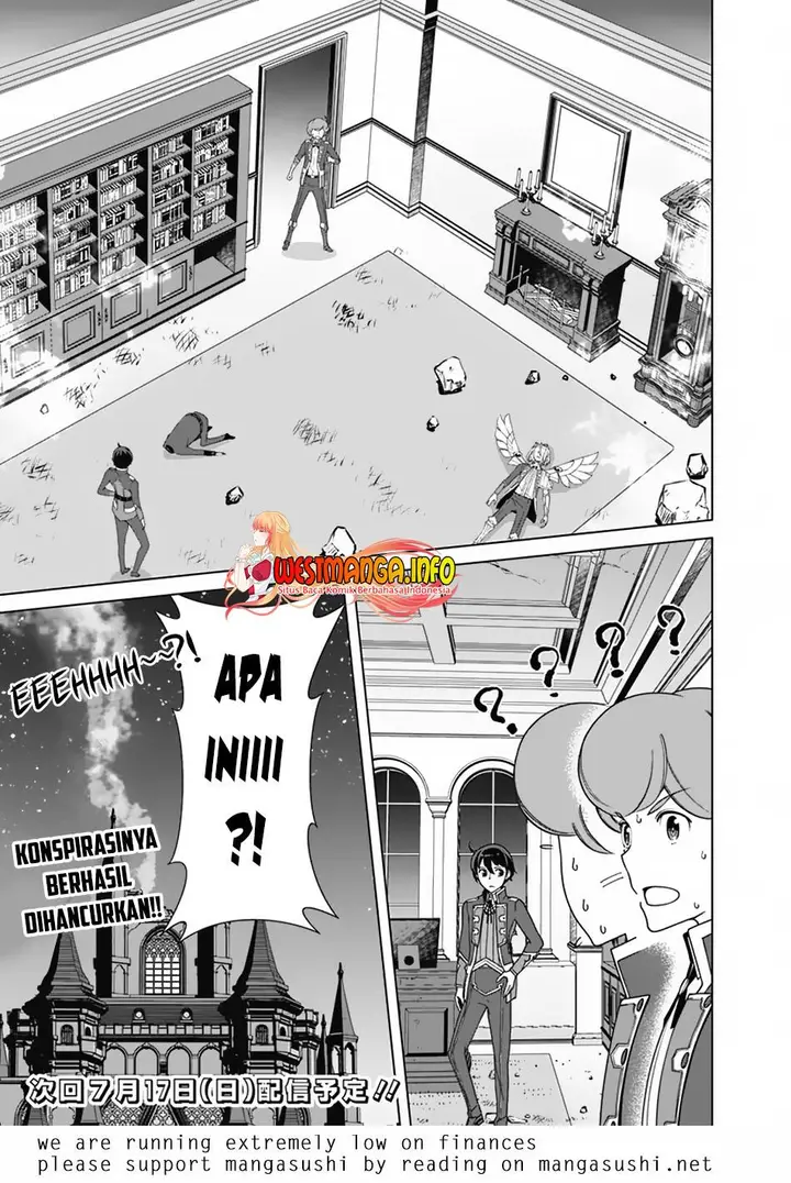 image-komik-rettou-me-no-tensei-majutsushi-shiitage-rareta-moto-yuusha-wa-mirai-no-sekai-o-yoyuu-de-ikinuku-chapter-79-22/23