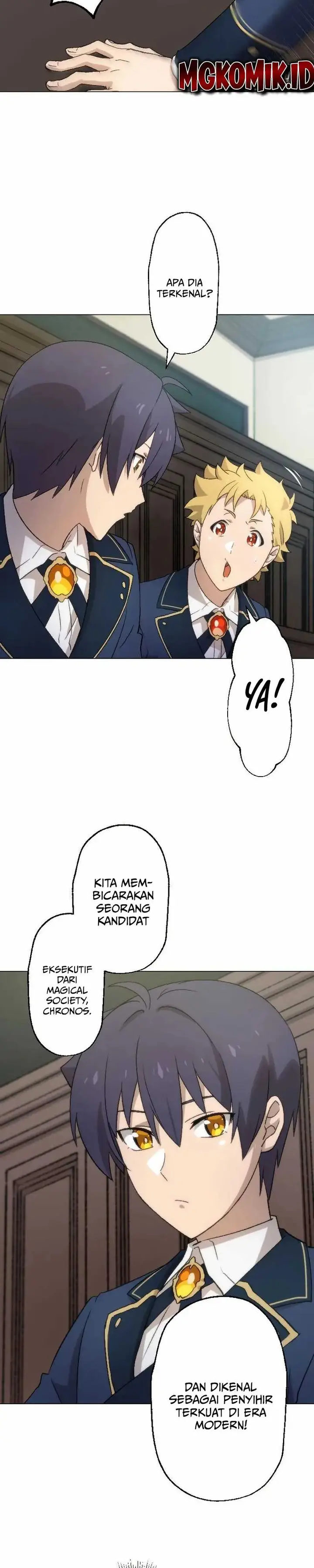 image-komik-rettougan-no-tensei-majutsushi-shiitagerareta-moto-yuusha-wa-mirai-no-sekai-o-yoyuu-de-ikinuku-gigatoon-studio-chapter-18-9/30