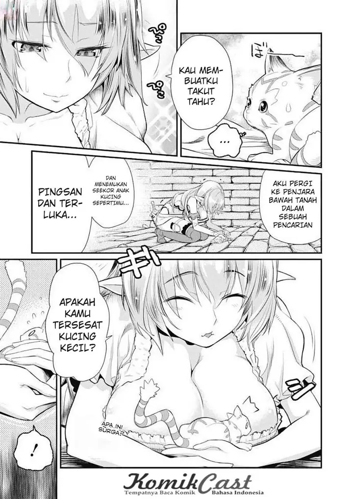 image-komik-s-rank-monster-no-behemoth-dakedo-neko-to-machigawarete-erufu-musume-no-kishi-pet-toshite-kurashitemasu-chapter-1-7/29