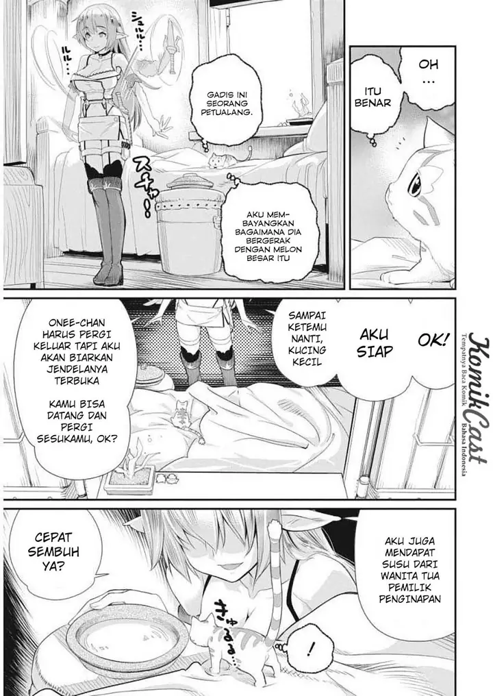 image-komik-s-rank-monster-no-behemoth-dakedo-neko-to-machigawarete-erufu-musume-no-kishi-pet-toshite-kurashitemasu-chapter-1-27/29