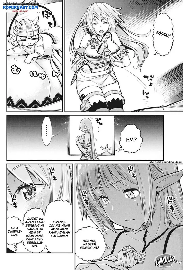 image-komik-s-rank-monster-no-behemoth-dakedo-neko-to-machigawarete-erufu-musume-no-kishi-pet-toshite-kurashitemasu-chapter-10-9/25