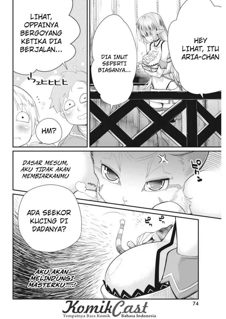 image-komik-s-rank-monster-no-behemoth-dakedo-neko-to-machigawarete-erufu-musume-no-kishi-pet-toshite-kurashitemasu-chapter-2-22/26