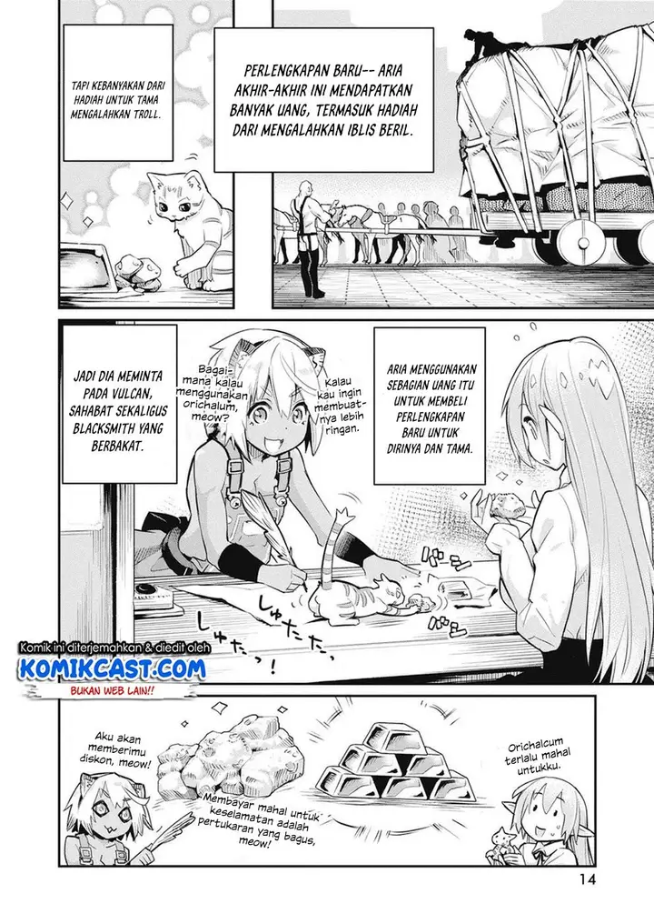 image-komik-s-rank-monster-no-behemoth-dakedo-neko-to-machigawarete-erufu-musume-no-kishi-pet-toshite-kurashitemasu-chapter-20-3/25