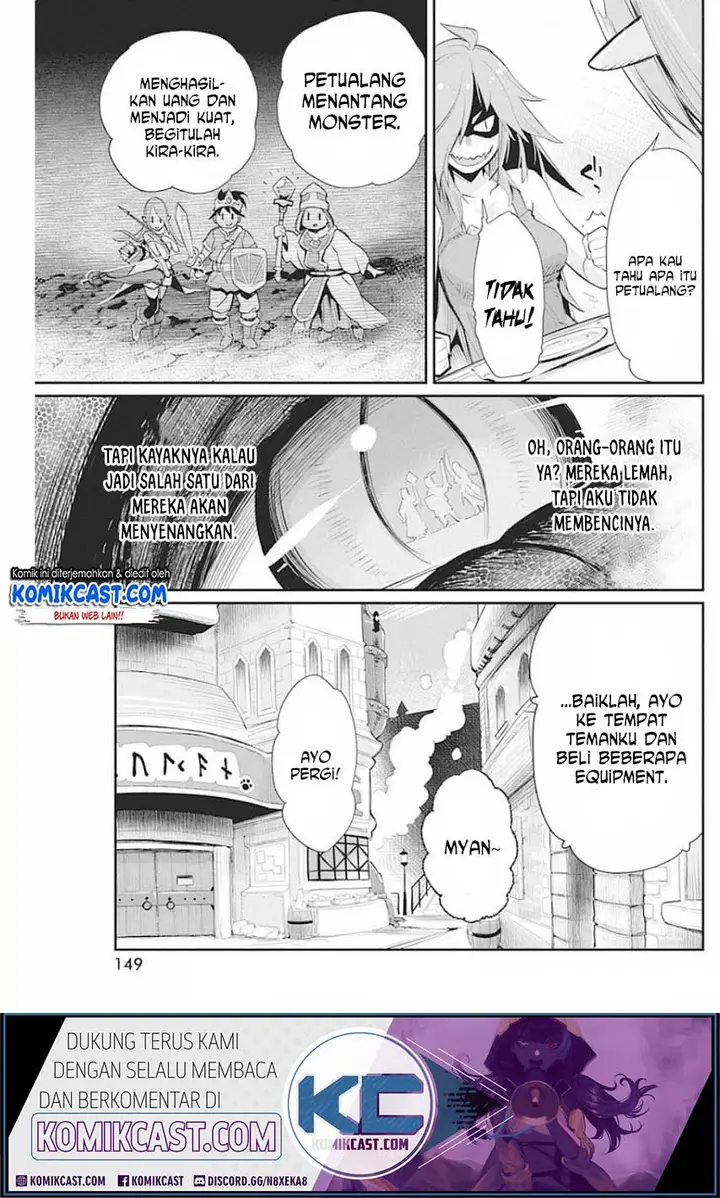 image-komik-s-rank-monster-no-behemoth-dakedo-neko-to-machigawarete-erufu-musume-no-kishi-pet-toshite-kurashitemasu-chapter-22-23/26
