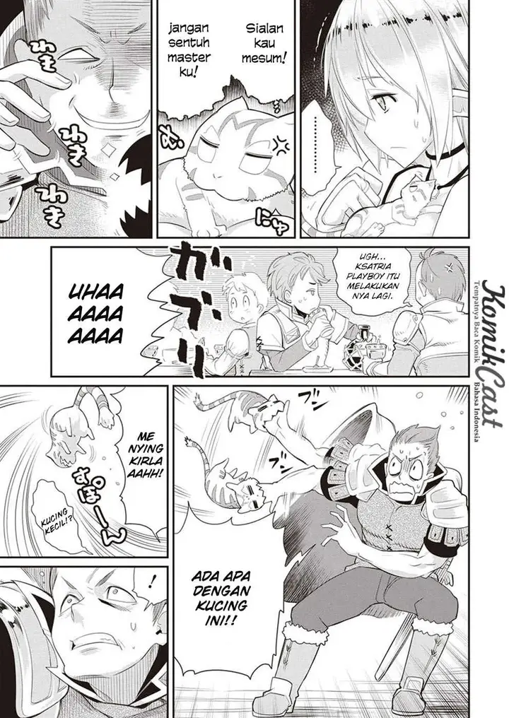 image-komik-s-rank-monster-no-behemoth-dakedo-neko-to-machigawarete-erufu-musume-no-kishi-pet-toshite-kurashitemasu-chapter-3-4/27
