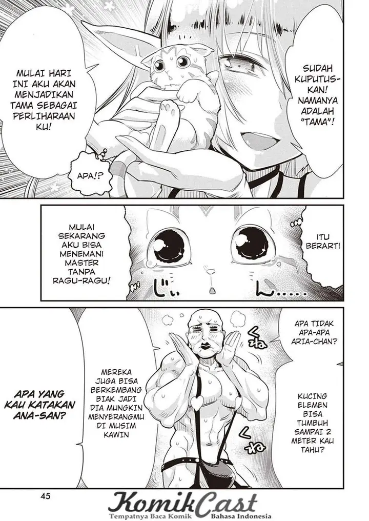 image-komik-s-rank-monster-no-behemoth-dakedo-neko-to-machigawarete-erufu-musume-no-kishi-pet-toshite-kurashitemasu-chapter-3-12/27