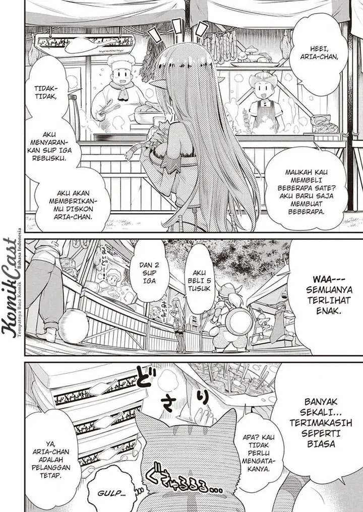 image-komik-s-rank-monster-no-behemoth-dakedo-neko-to-machigawarete-erufu-musume-no-kishi-pet-toshite-kurashitemasu-chapter-3-19/27