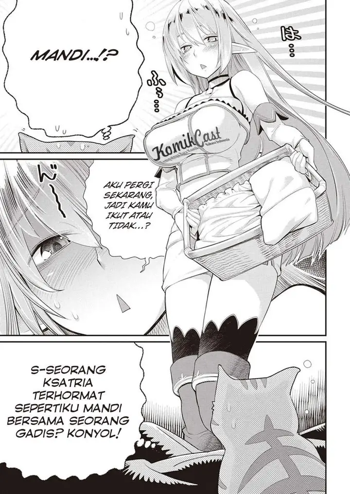 image-komik-s-rank-monster-no-behemoth-dakedo-neko-to-machigawarete-erufu-musume-no-kishi-pet-toshite-kurashitemasu-chapter-3-24/27