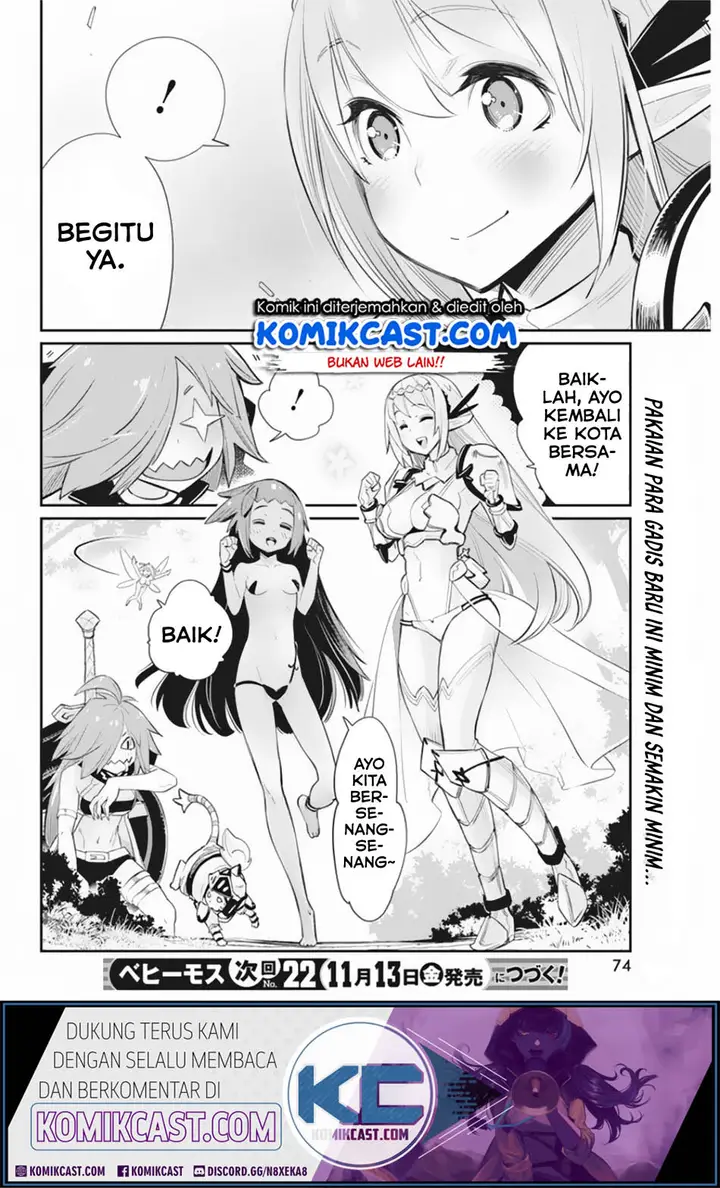image-komik-s-rank-monster-no-behemoth-dakedo-neko-to-machigawarete-erufu-musume-no-kishi-pet-toshite-kurashitemasu-chapter-30-22/23