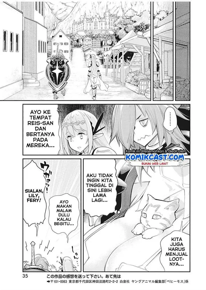 image-komik-s-rank-monster-no-behemoth-dakedo-neko-to-machigawarete-erufu-musume-no-kishi-pet-toshite-kurashitemasu-chapter-32-23/25