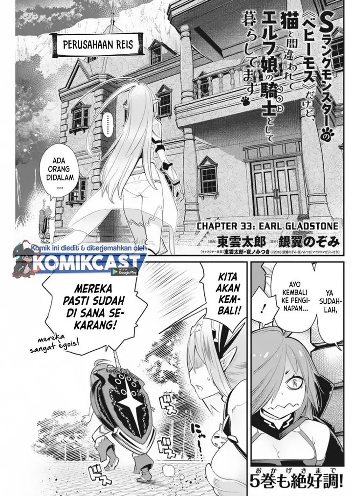 image-komik-s-rank-monster-no-behemoth-dakedo-neko-to-machigawarete-erufu-musume-no-kishi-pet-toshite-kurashitemasu-chapter-33-0/22