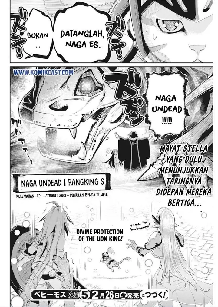 image-komik-s-rank-monster-no-behemoth-dakedo-neko-to-machigawarete-erufu-musume-no-kishi-pet-toshite-kurashitemasu-chapter-34-20/21