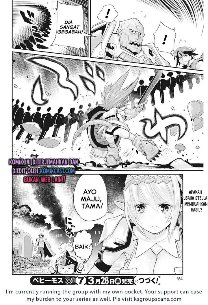 image-komik-s-rank-monster-no-behemoth-dakedo-neko-to-machigawarete-erufu-musume-no-kishi-pet-toshite-kurashitemasu-chapter-35-20/21