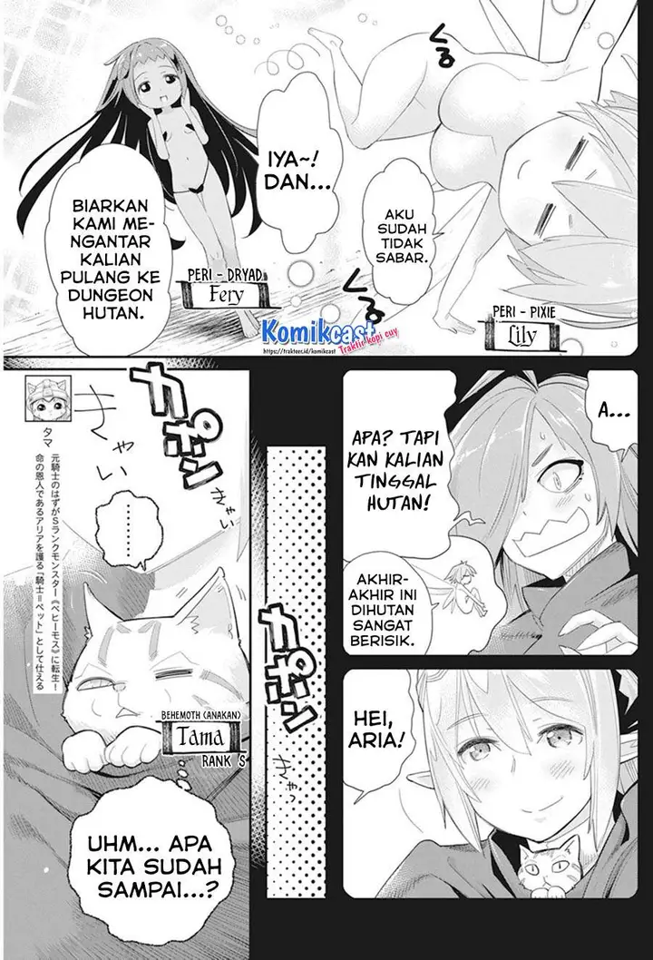image-komik-s-rank-monster-no-behemoth-dakedo-neko-to-machigawarete-erufu-musume-no-kishi-pet-toshite-kurashitemasu-chapter-37-3/24