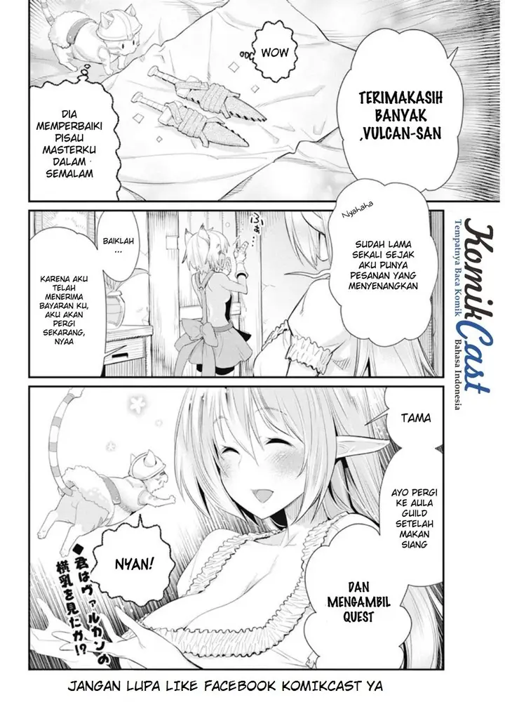 image-komik-s-rank-monster-no-behemoth-dakedo-neko-to-machigawarete-erufu-musume-no-kishi-pet-toshite-kurashitemasu-chapter-4-25/28