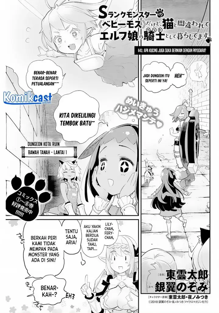 image-komik-s-rank-monster-no-behemoth-dakedo-neko-to-machigawarete-erufu-musume-no-kishi-pet-toshite-kurashitemasu-chapter-41-0/23
