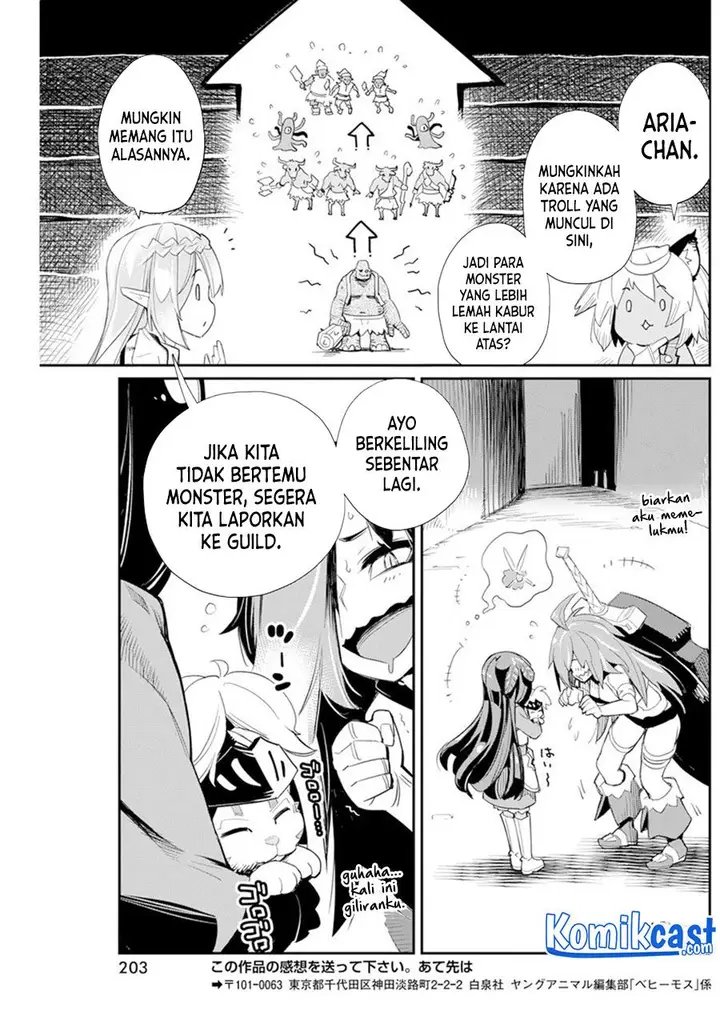 image-komik-s-rank-monster-no-behemoth-dakedo-neko-to-machigawarete-erufu-musume-no-kishi-pet-toshite-kurashitemasu-chapter-43-20/24