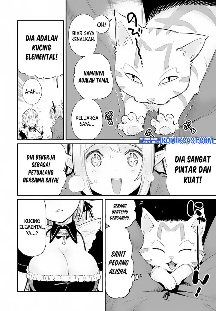 image-komik-s-rank-monster-no-behemoth-dakedo-neko-to-machigawarete-erufu-musume-no-kishi-pet-toshite-kurashitemasu-chapter-45-16/24