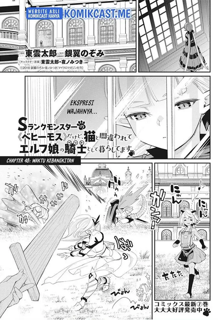image-komik-s-rank-monster-no-behemoth-dakedo-neko-to-machigawarete-erufu-musume-no-kishi-pet-toshite-kurashitemasu-chapter-48-0/21