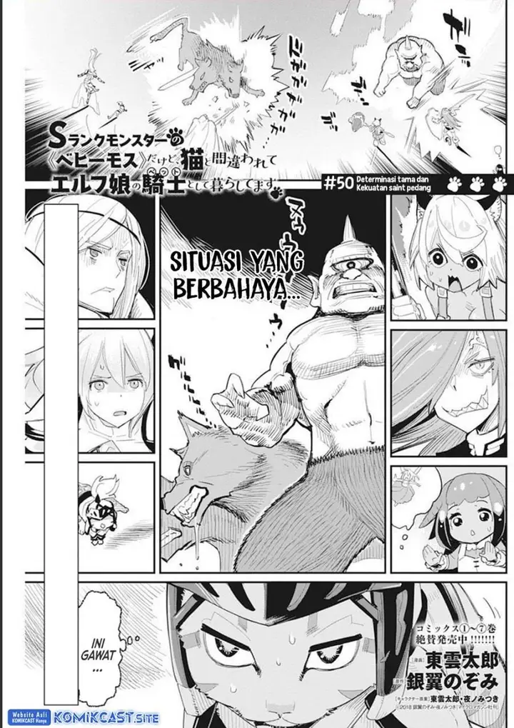 image-komik-s-rank-monster-no-behemoth-dakedo-neko-to-machigawarete-erufu-musume-no-kishi-pet-toshite-kurashitemasu-chapter-50-0/22