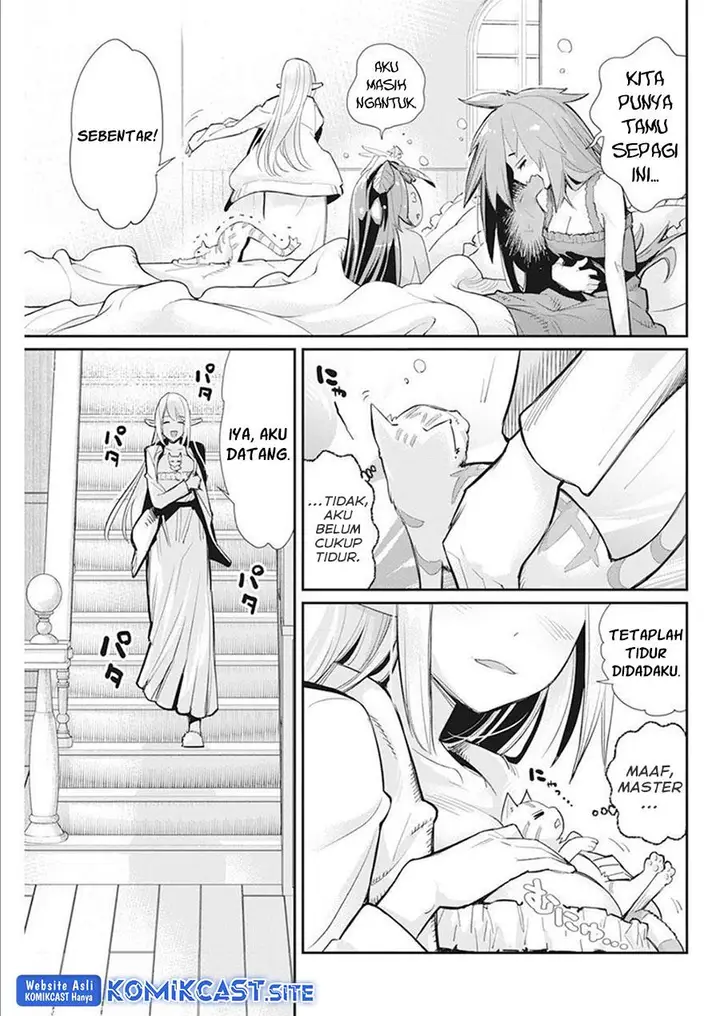 image-komik-s-rank-monster-no-behemoth-dakedo-neko-to-machigawarete-erufu-musume-no-kishi-pet-toshite-kurashitemasu-chapter-52-22/24