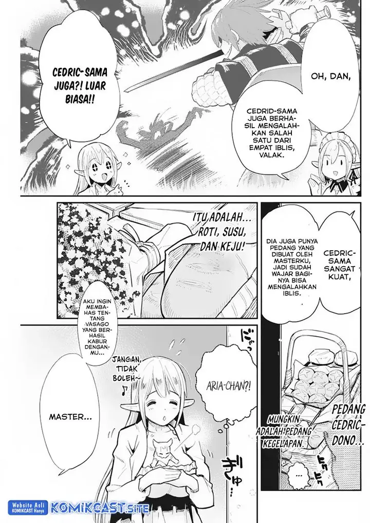 image-komik-s-rank-monster-no-behemoth-dakedo-neko-to-machigawarete-erufu-musume-no-kishi-pet-toshite-kurashitemasu-chapter-53-2/23