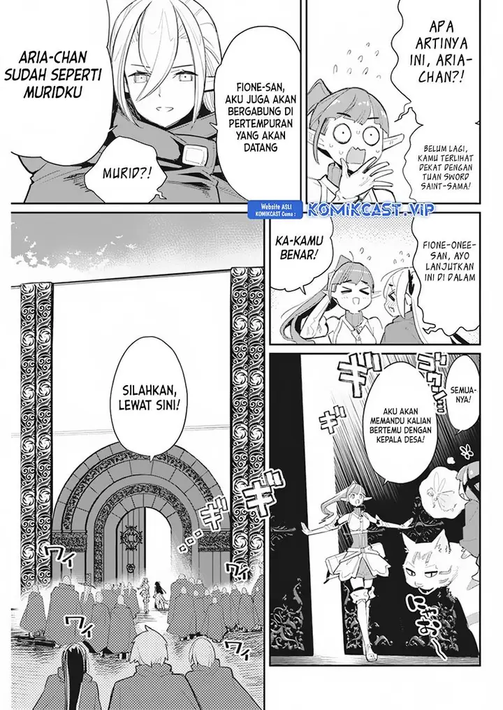 image-komik-s-rank-monster-no-behemoth-dakedo-neko-to-machigawarete-erufu-musume-no-kishi-pet-toshite-kurashitemasu-chapter-54-11/22