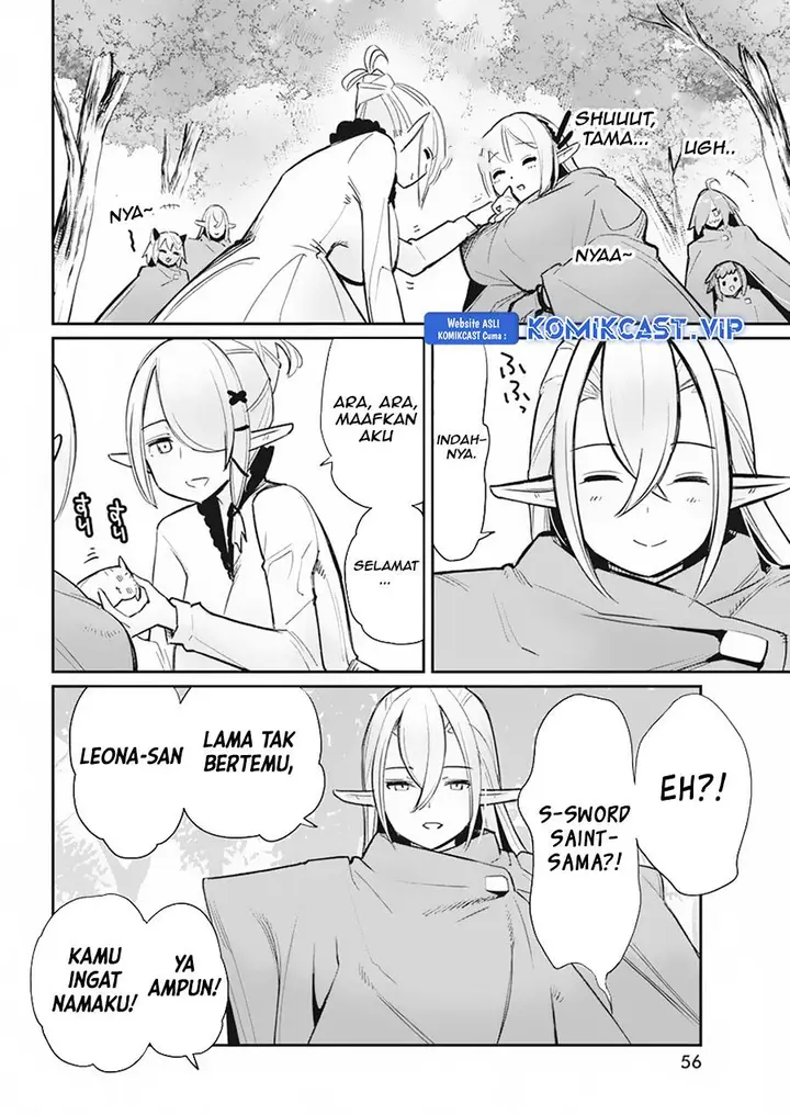 image-komik-s-rank-monster-no-behemoth-dakedo-neko-to-machigawarete-erufu-musume-no-kishi-pet-toshite-kurashitemasu-chapter-55-3/23