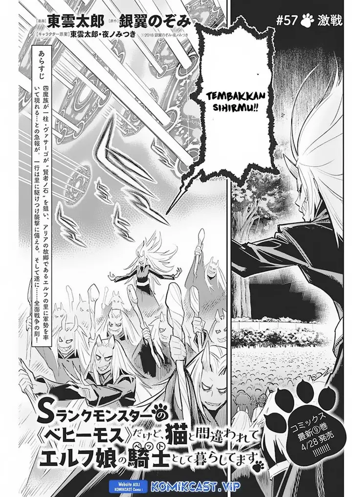 image-komik-s-rank-monster-no-behemoth-dakedo-neko-to-machigawarete-erufu-musume-no-kishi-pet-toshite-kurashitemasu-chapter-57-0/20