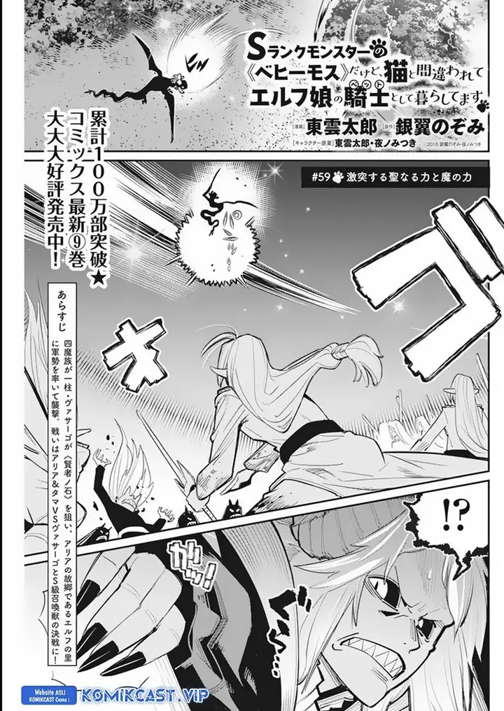 image-komik-s-rank-monster-no-behemoth-dakedo-neko-to-machigawarete-erufu-musume-no-kishi-pet-toshite-kurashitemasu-chapter-59-0/22