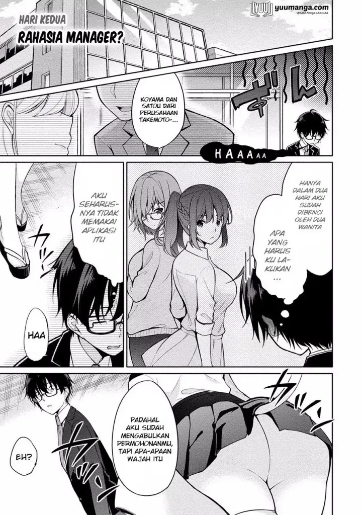 image-komik-satou-kun-wa-nozoteiru-kami-sama-appli-de-onnanoko-no-kokoro-o-nozoitara-do-xx-datta-chapter-02-0/24