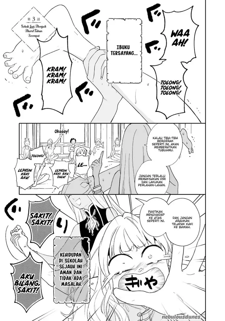 image-komik-shi-ni-modori-no-mahou-gakkou-seikatsu-wo-moto-koibito-to-prologue-kara-tadashi-koukando-wa-zero-chapter-3-1/36