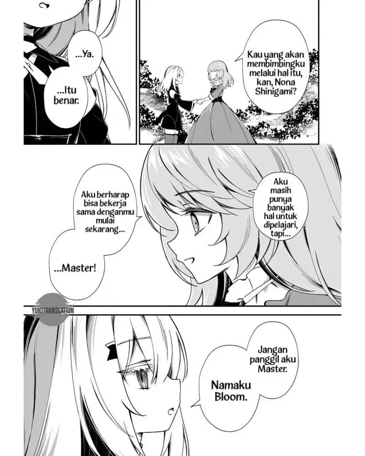 image-komik-shinigami-shoujo-wa-kage-kara-oshi-o-nagametai-akuyaku-ni-ts-tensei-shita-kedo-kossori-gensaku-chara-o-kansatsu-shi-ni-ikimasu-chapter-2-32/34