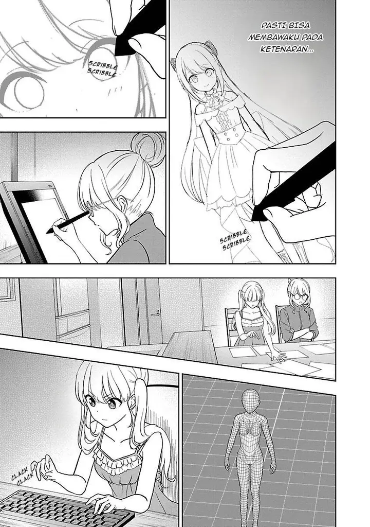 image-komik-shitsurenshita-node-vtuber-hajimetara-toshiue-no-onee-san-ni-motemashita-chapter-1-25/34