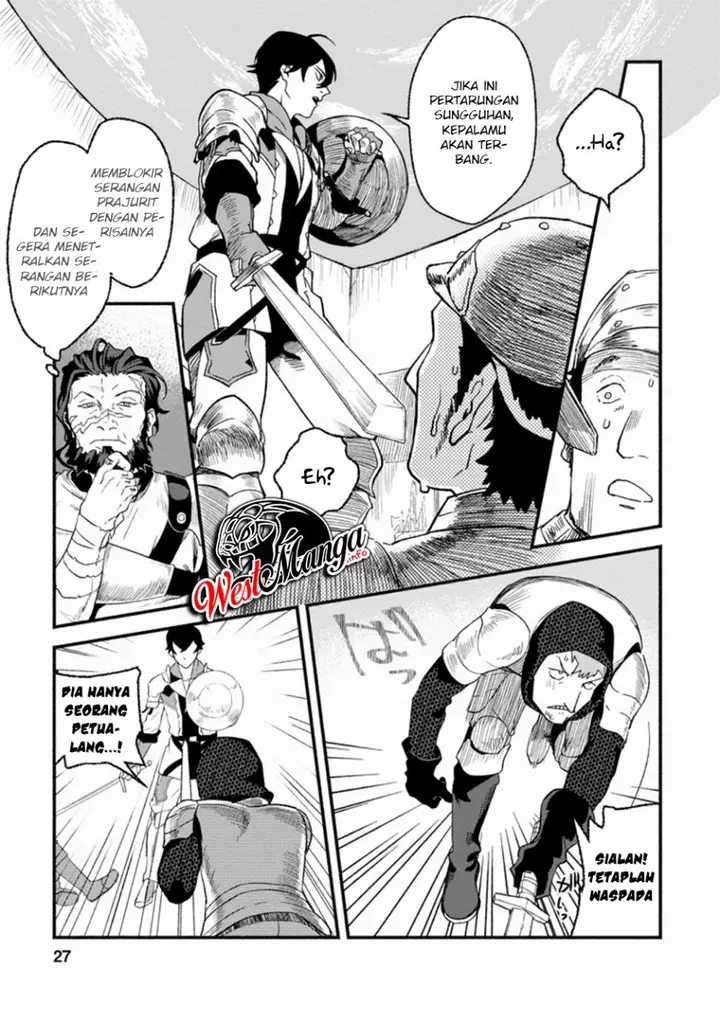 image-komik-sono-monban-saikyou-nitsuki-tsuihou-sareta-bougyo-ryoku-9999-no-senshi-outo-no-monban-toshite-musou-suru-chapter-1-27/34