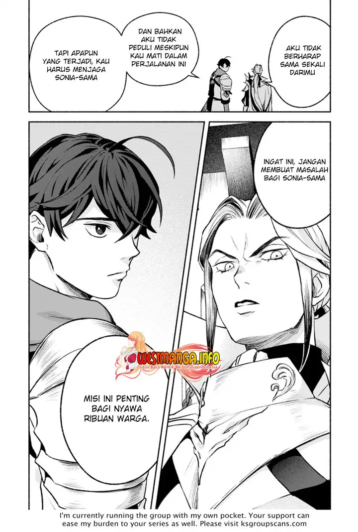 image-komik-sono-monban-saikyou-nitsuki-tsuihou-sareta-bougyo-ryoku-9999-no-senshi-outo-no-monban-toshite-musou-suru-chapter-14.3-10/12