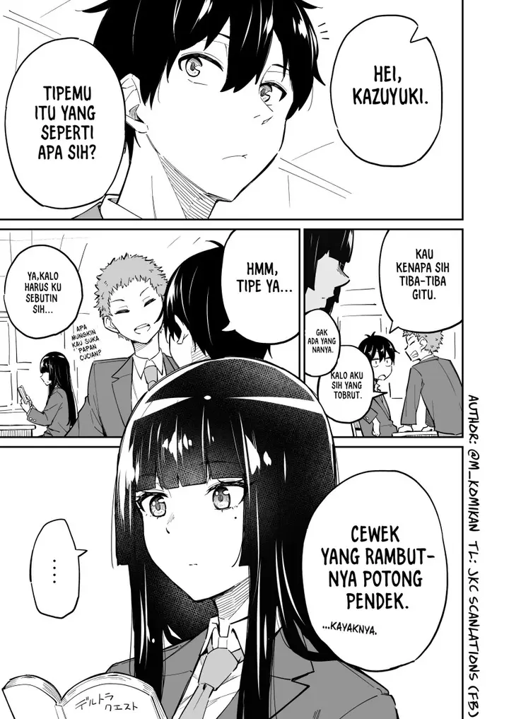 image-komik-sukina-hito-ga-sho-tokattosuki-to-shitte-kami-kiru-hanashi-chapter-1-0/6