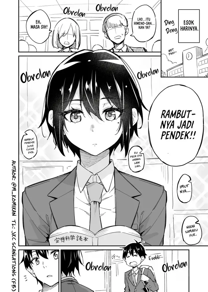 image-komik-sukina-hito-ga-sho-tokattosuki-to-shitte-kami-kiru-hanashi-chapter-1-1/6