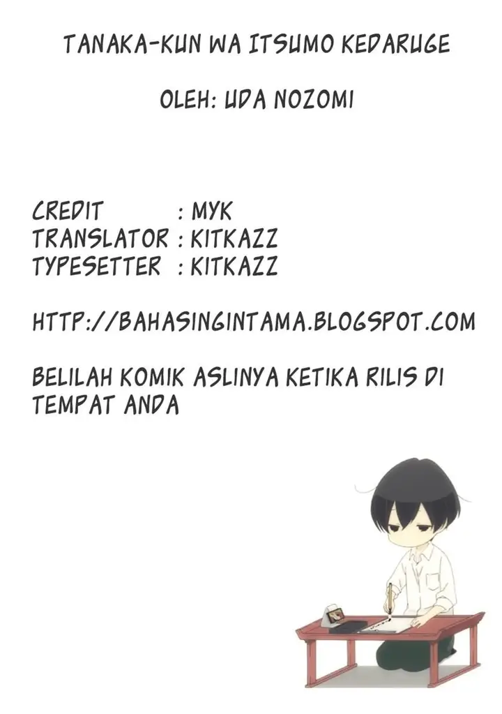 image-komik-tanaka-kun-wa-itsumo-kedaruge-chapter-1-17/18