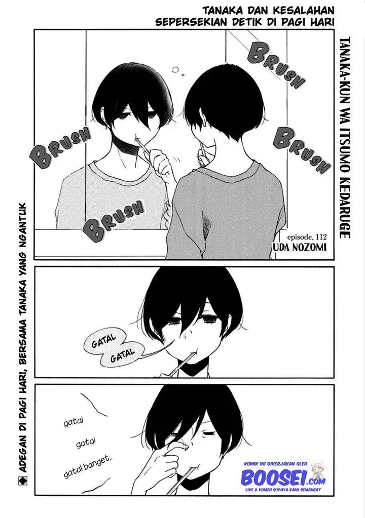 image-komik-tanaka-kun-wa-itsumo-kedaruge-chapter-112-2/19